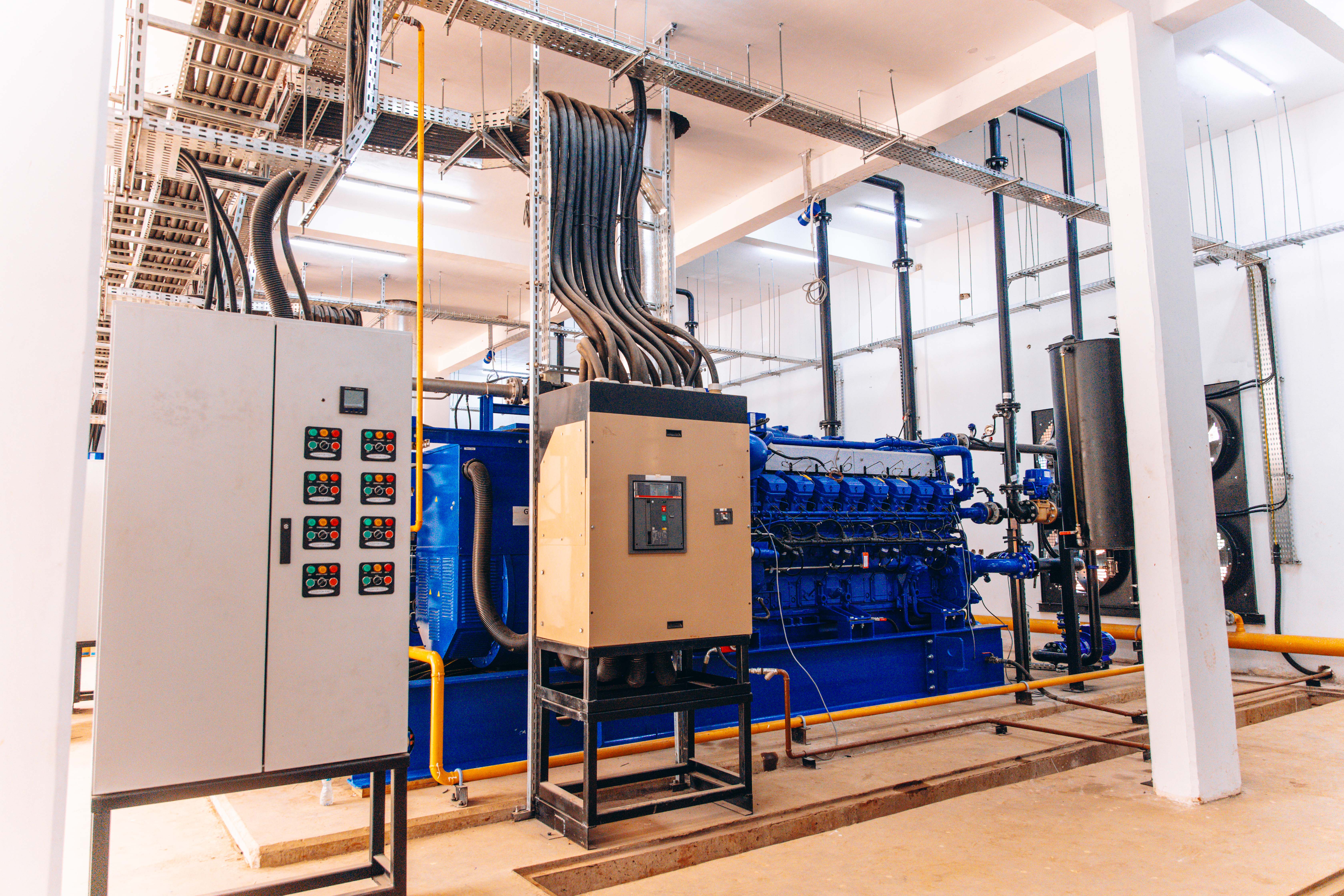 Control Panel for Gas Generators